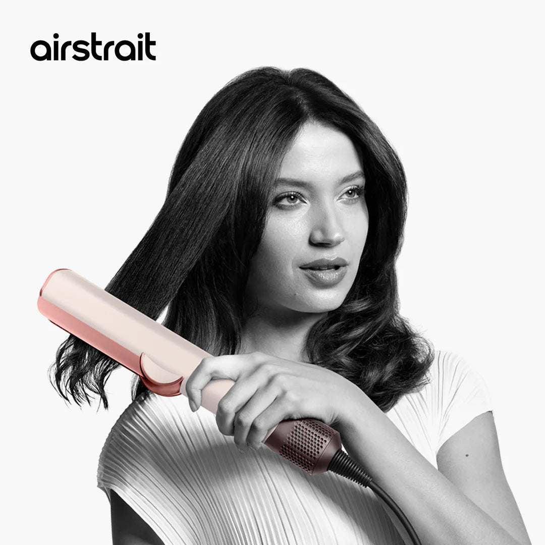 Limited Edition Airstrait Straightener in Pink and Rose Gold - Dyson .